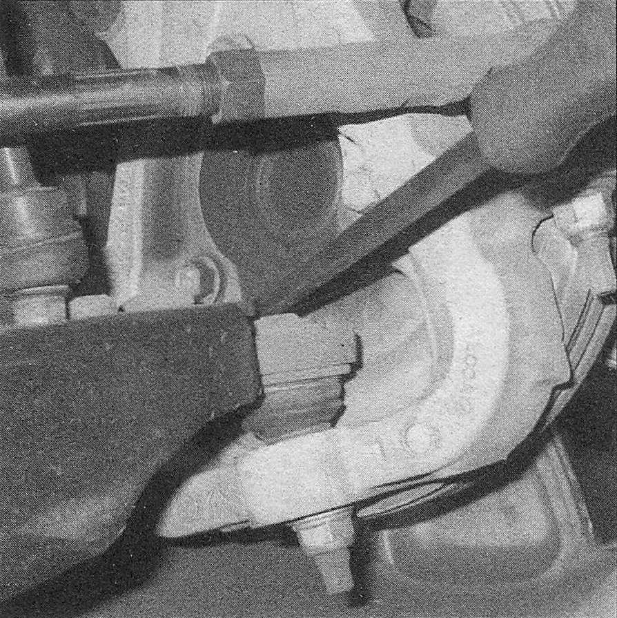 RAM Trucks Pry down on the balljoint to check for wear