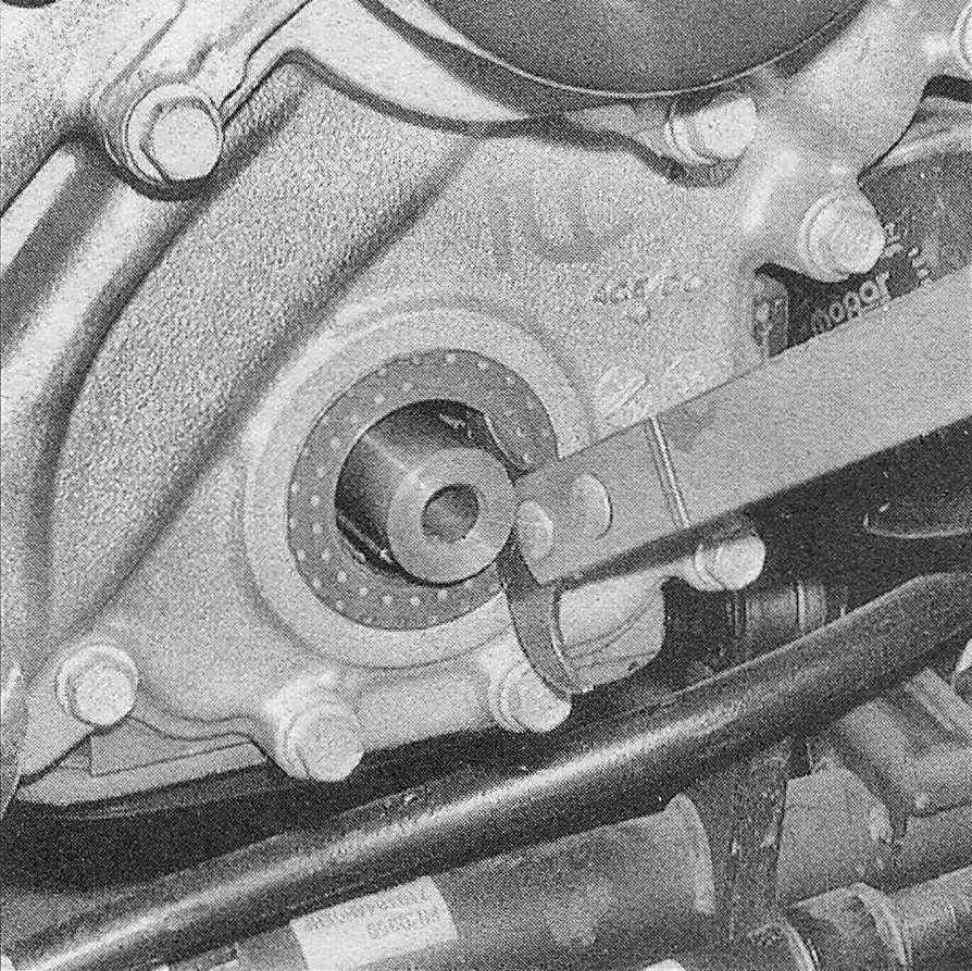 RAM Trucks 3.7L V6 and 4.7L V8 engines Pry the seal out very carefully with a seal removal tool or screwdriver, being careful not to nick or gouge the seal bore or the crankshaft