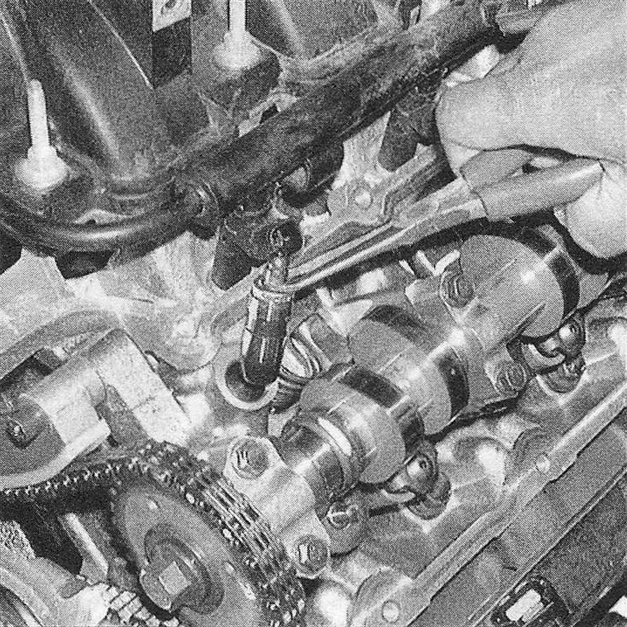 RAM Trucks 3.7L V6 and 4.7L V8 engines Pull the lash adjuster up and out of its bore to remove it from the cylinder head