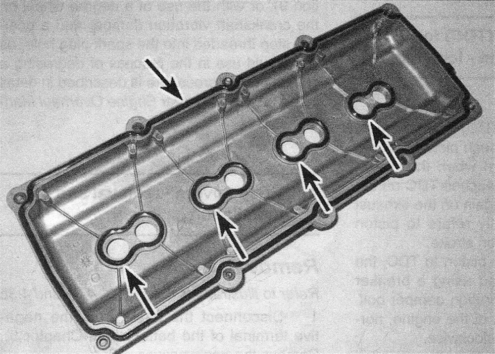 RAM Trucks Hemi engine If they're damaged or hardened, replace the rubber gasket and spark plug tube seals with new ones (if they're OK, they can be re-used)