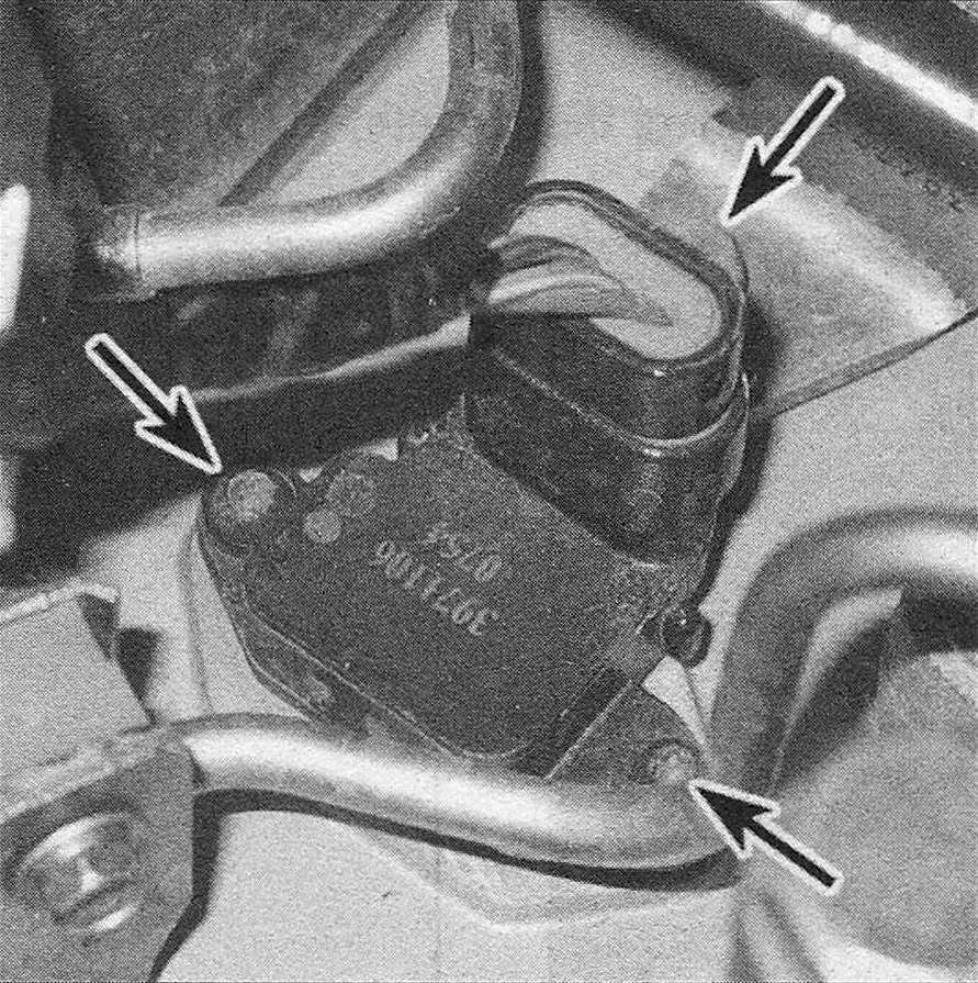 RAM Trucks Disconnect the IAT/MAP sensor electrical connector and remove the two Torx mounting screws (diesel engine)