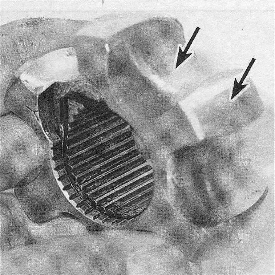 RAM Trucks Check the inner race lands and grooves for pitting and score marks