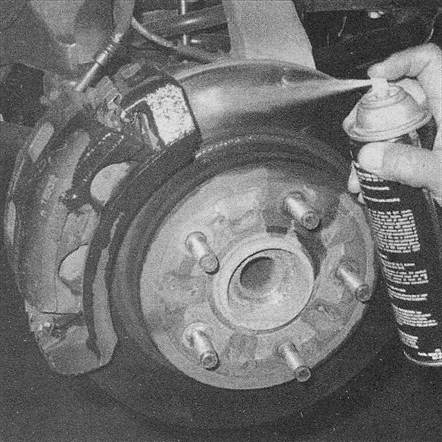 RAM Trucks Brakes Always wash the brakes with brake cleaner before disassembling anything